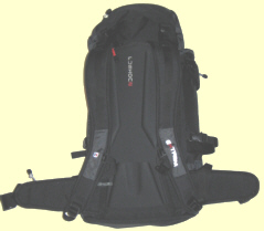Berghaus 40 litre rucksack back system
