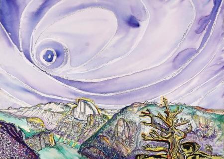 Artwork by Renan Ozturk: Summit Series, El Cap Cedar Colour